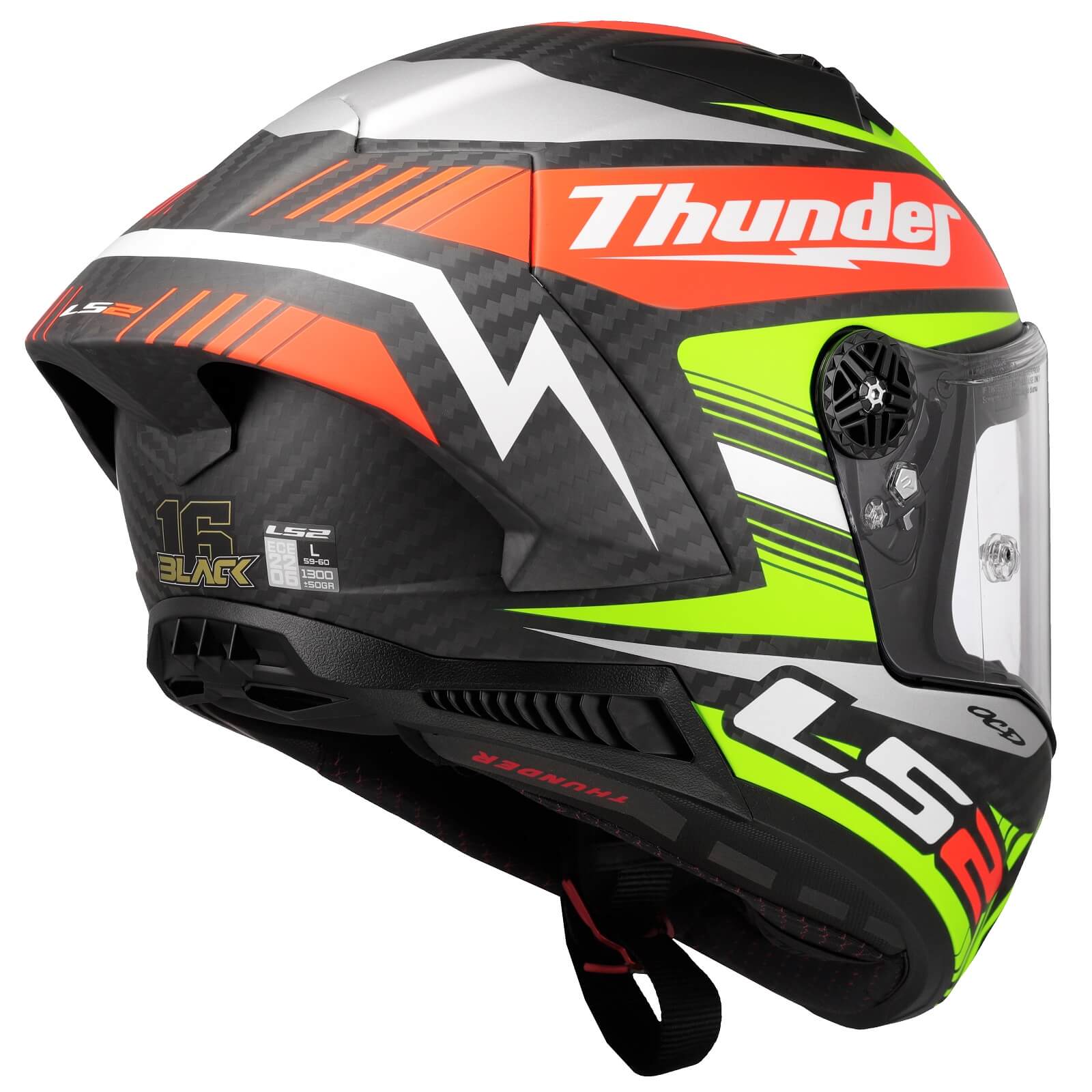 LS2 FF805 Thunder BLACK - Bild 3