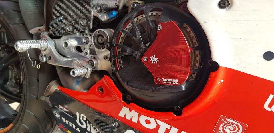 Motorskyddskåpor Spider Ducati Air cover kopplingskåpa Panigale V4/R - Bild 2