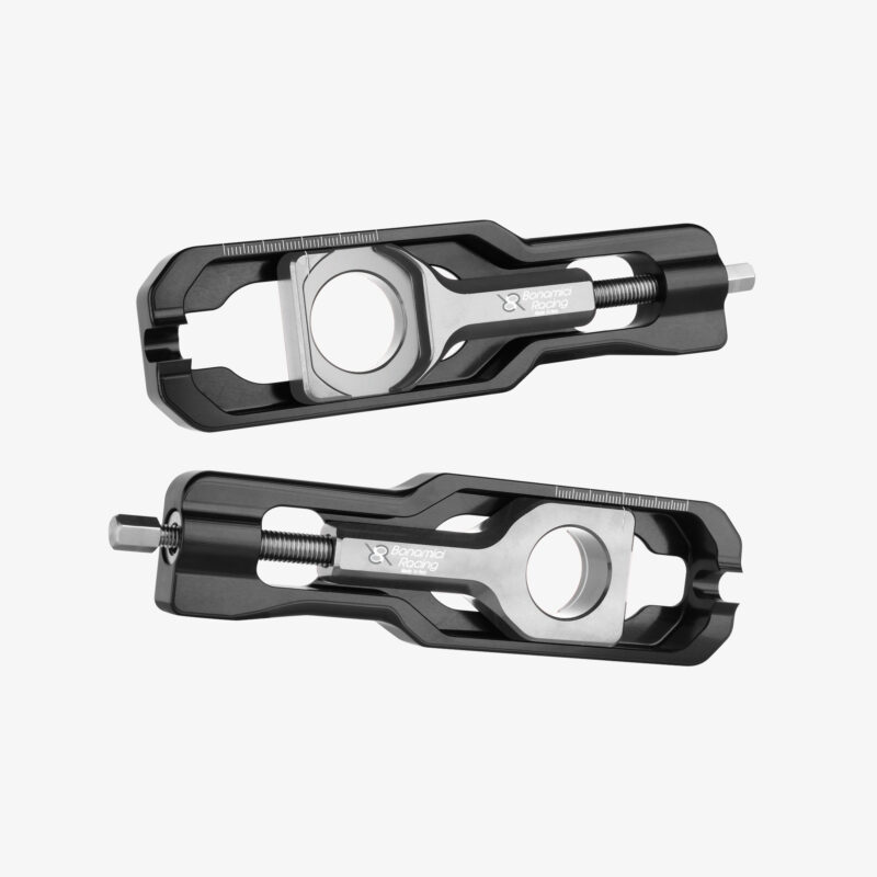 Aluminum Kedjejusterare Kawasaki ZX-10R 16> - SILVER
