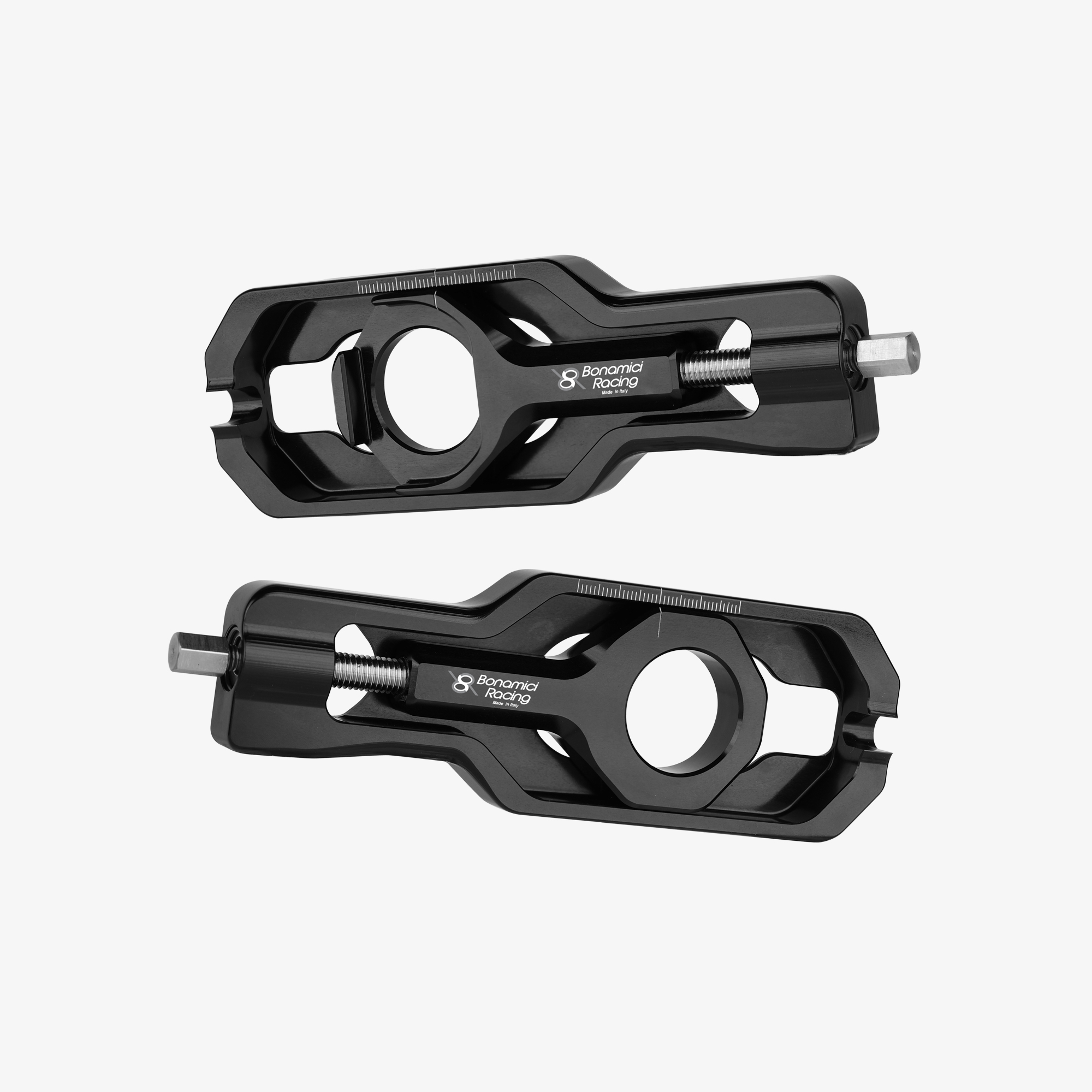 Aluminum Kedjejusterare Yamaha YZF R1/MT-10 15-19 - BLACK