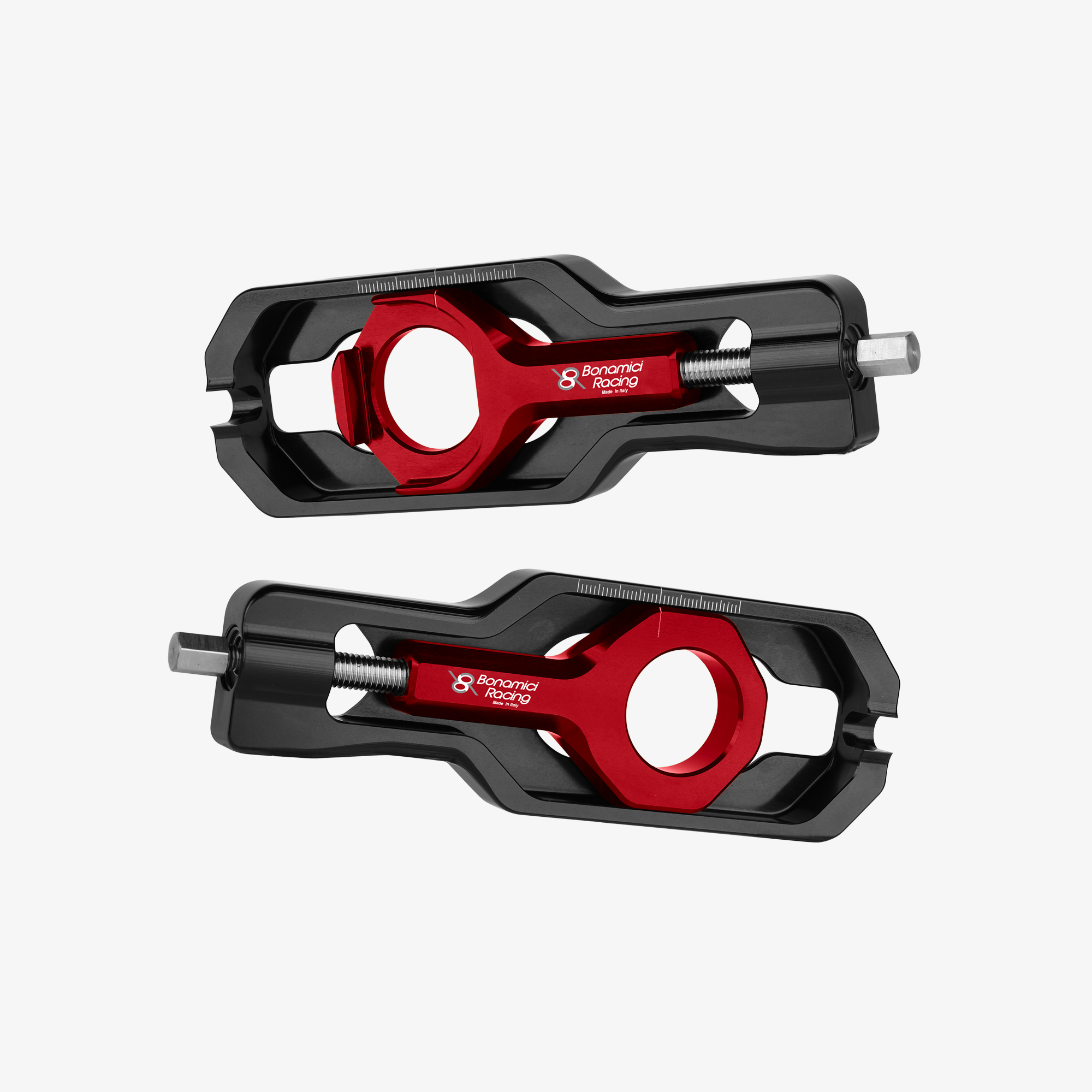 Aluminum Kedjejusterare Yamaha YZF R1/MT-10 15-19 - RED