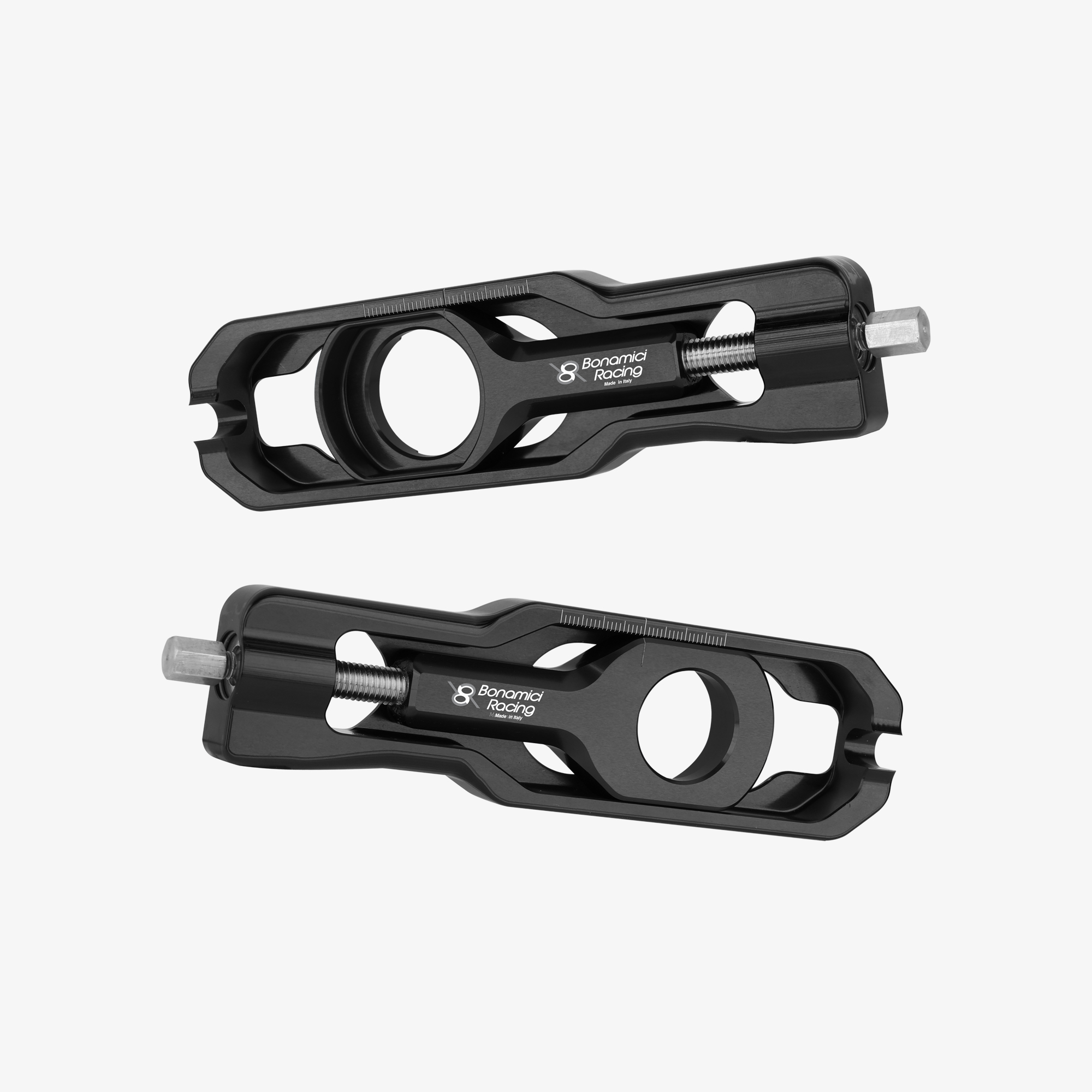 Aluminum Kedjejusterare Yamaha YZF R6 17> - BLACK
