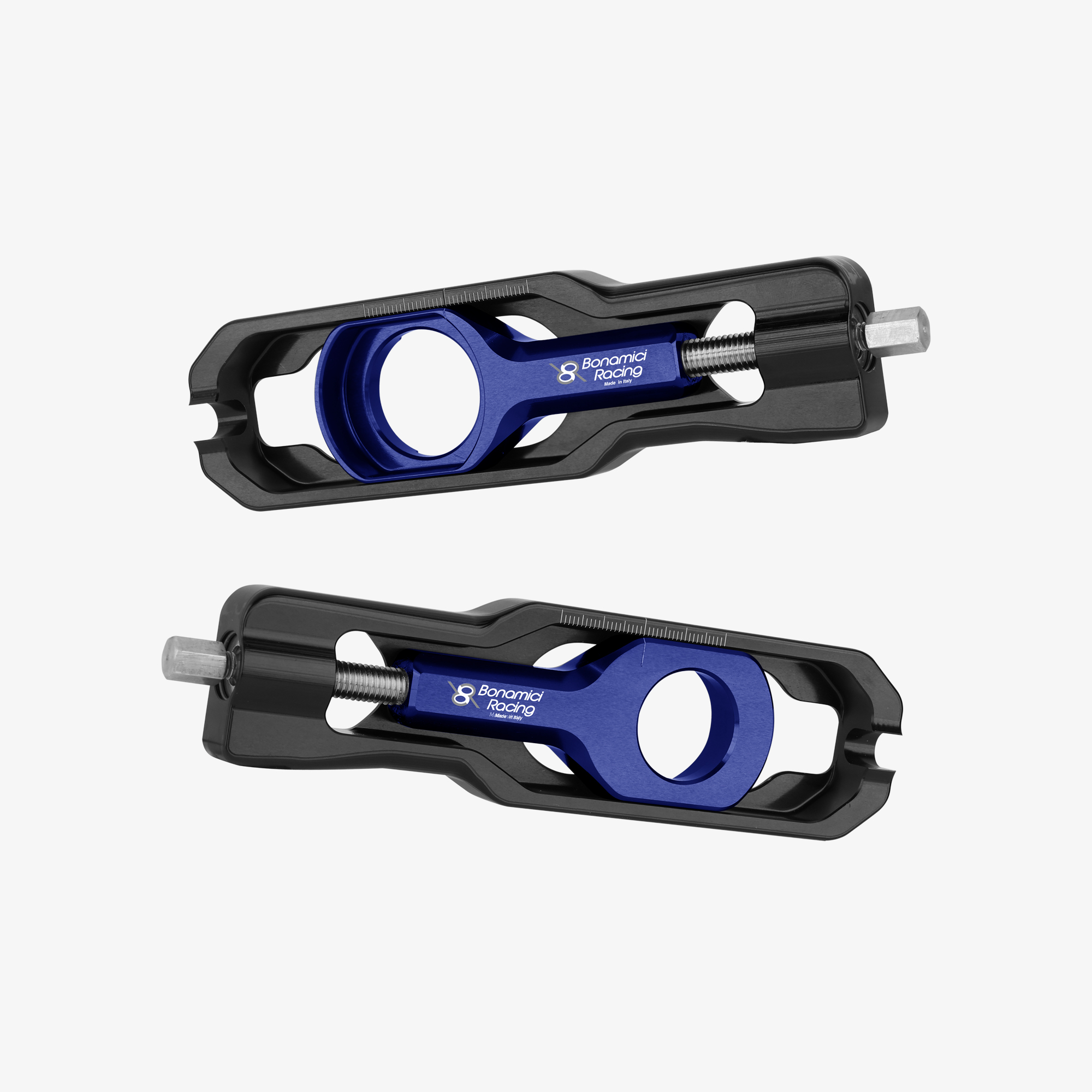 Aluminum Kedjejusterare Yamaha YZF R6 17> - BLUE