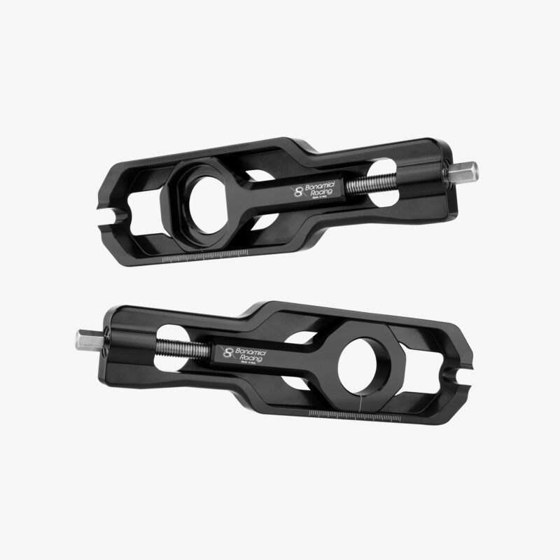Aluminum Kedjejusterare BMW S 1000 RR 19> - BLACK