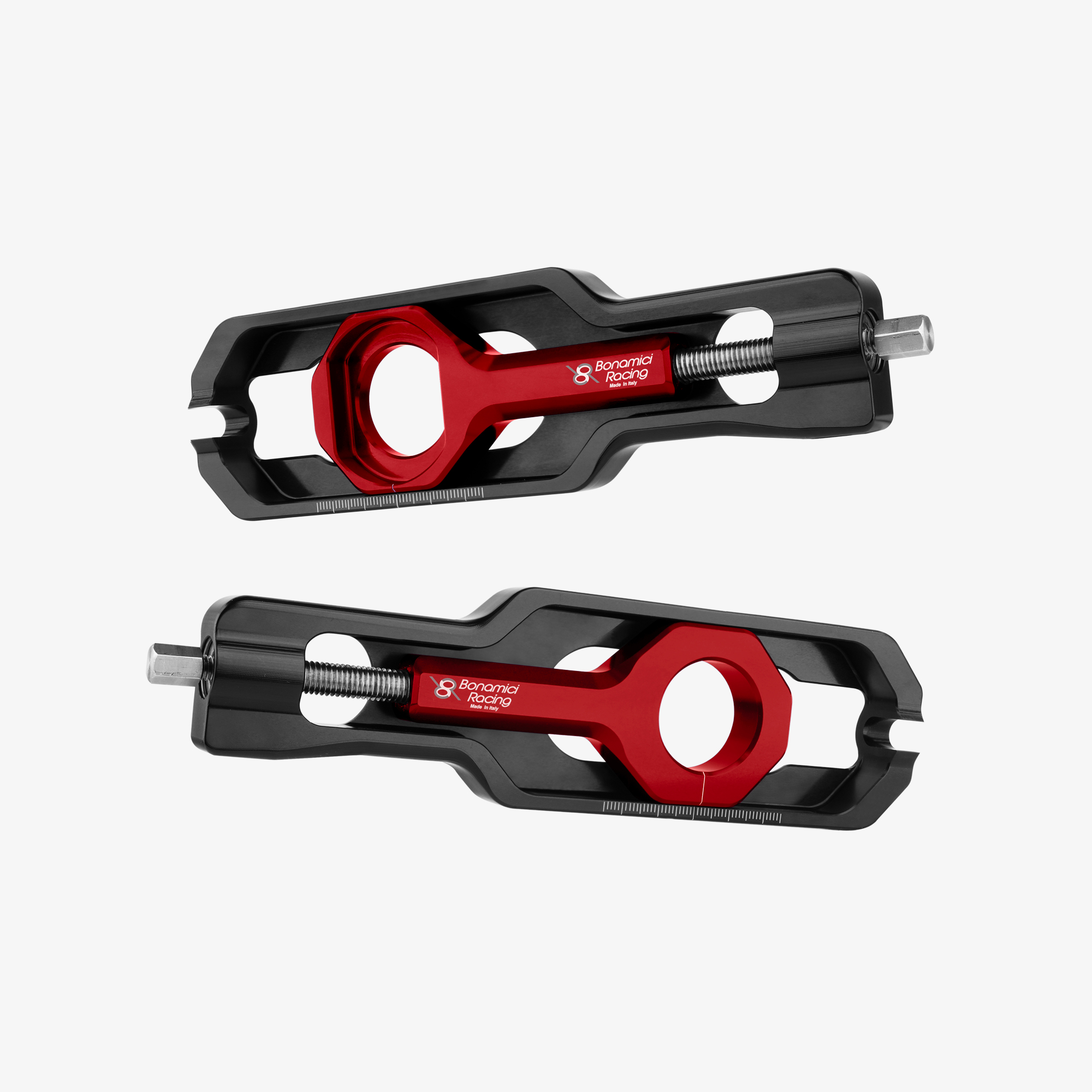 Aluminum Kedjejusterare BMW S 1000 RR 19> - RED