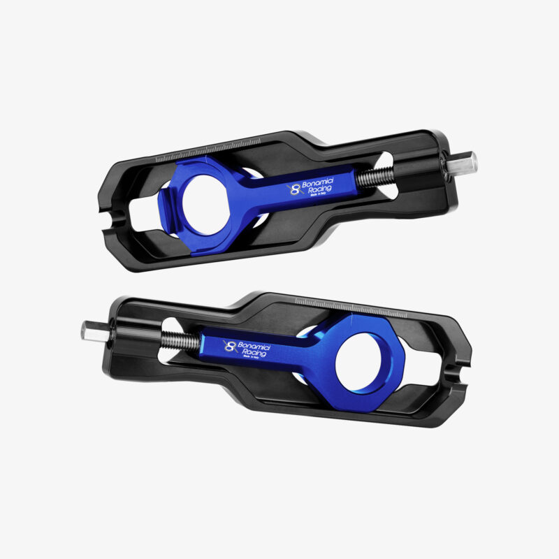 Aluminum Kedjejusterare Yamaha YZF R1 20>  - BLUE