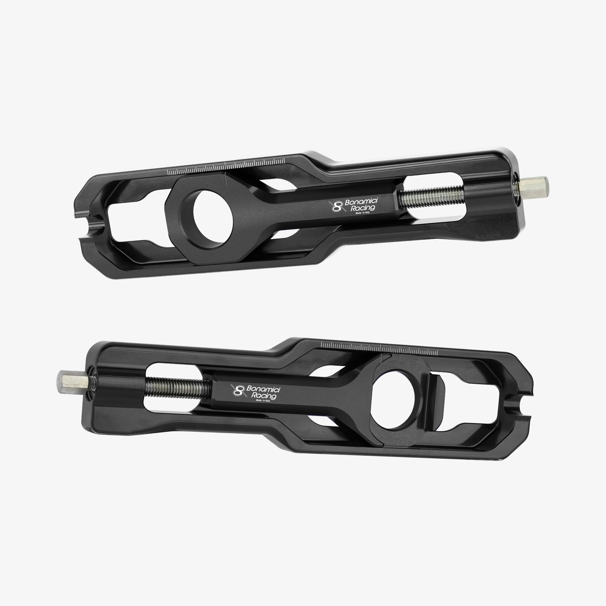 Aluminum Kedjejusterare Aprilia RSV4-RSV4 Factory-Tuono V4 21> - BLACK
