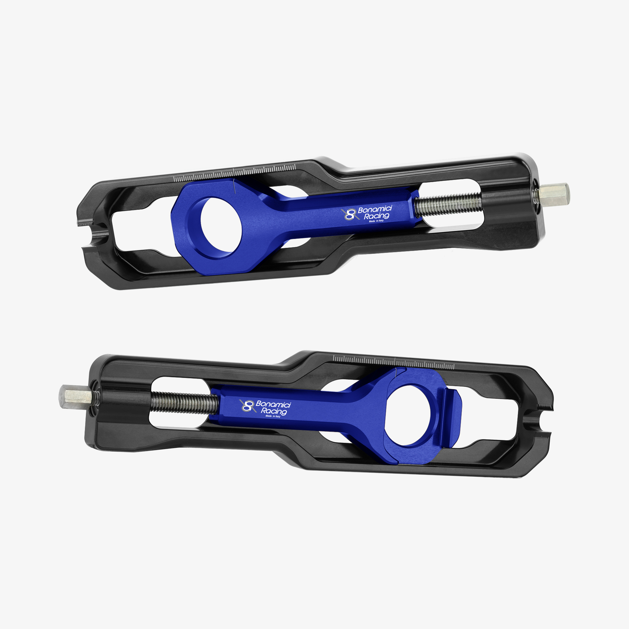Aluminum Kedjejusterare Aprilia RSV4-RSV4 Factory-Tuono V4 21> - BLUE