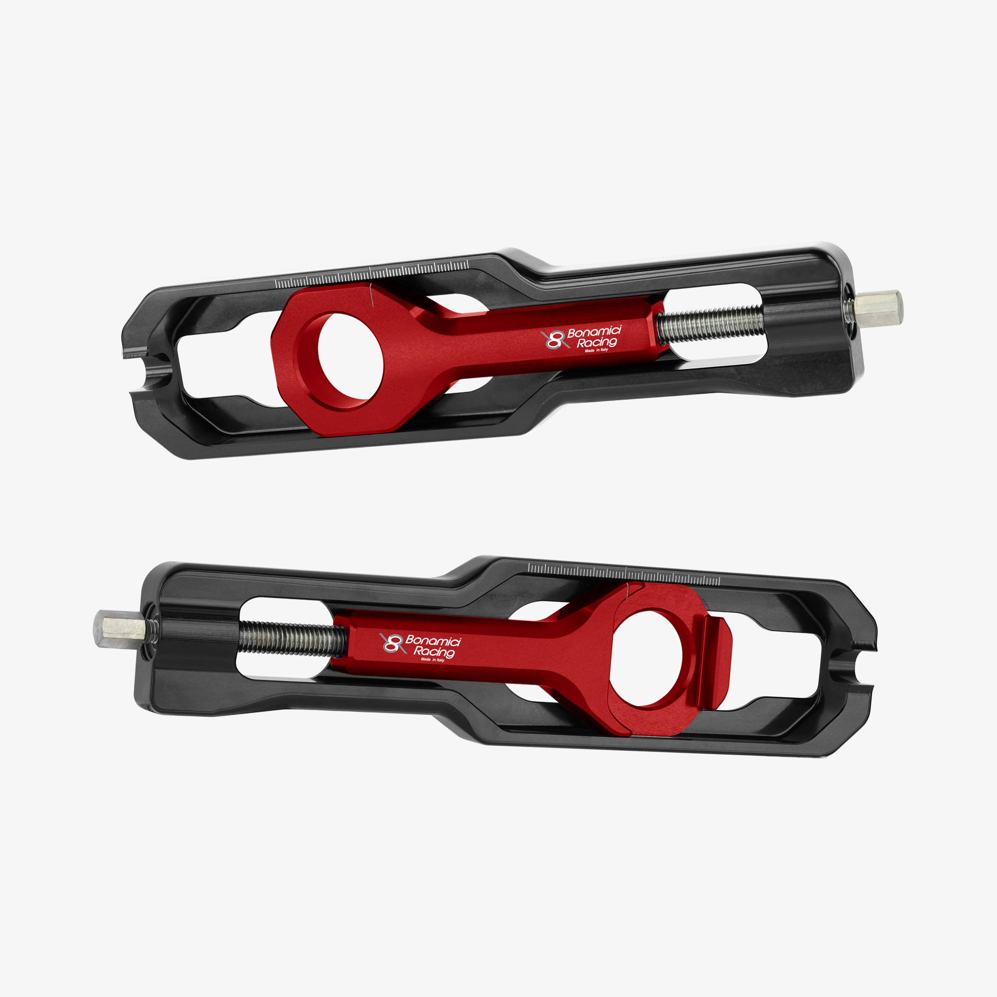 Aluminum Kedjejusterare Aprilia RSV4-RSV4 Factory-Tuono V4 21> - RED