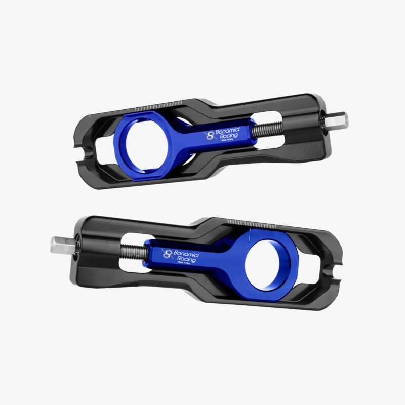 Aluminum Kedjejusterare Honda CBR 600 RR 2024 - CBR 1000 RR 08-16 - BLUE