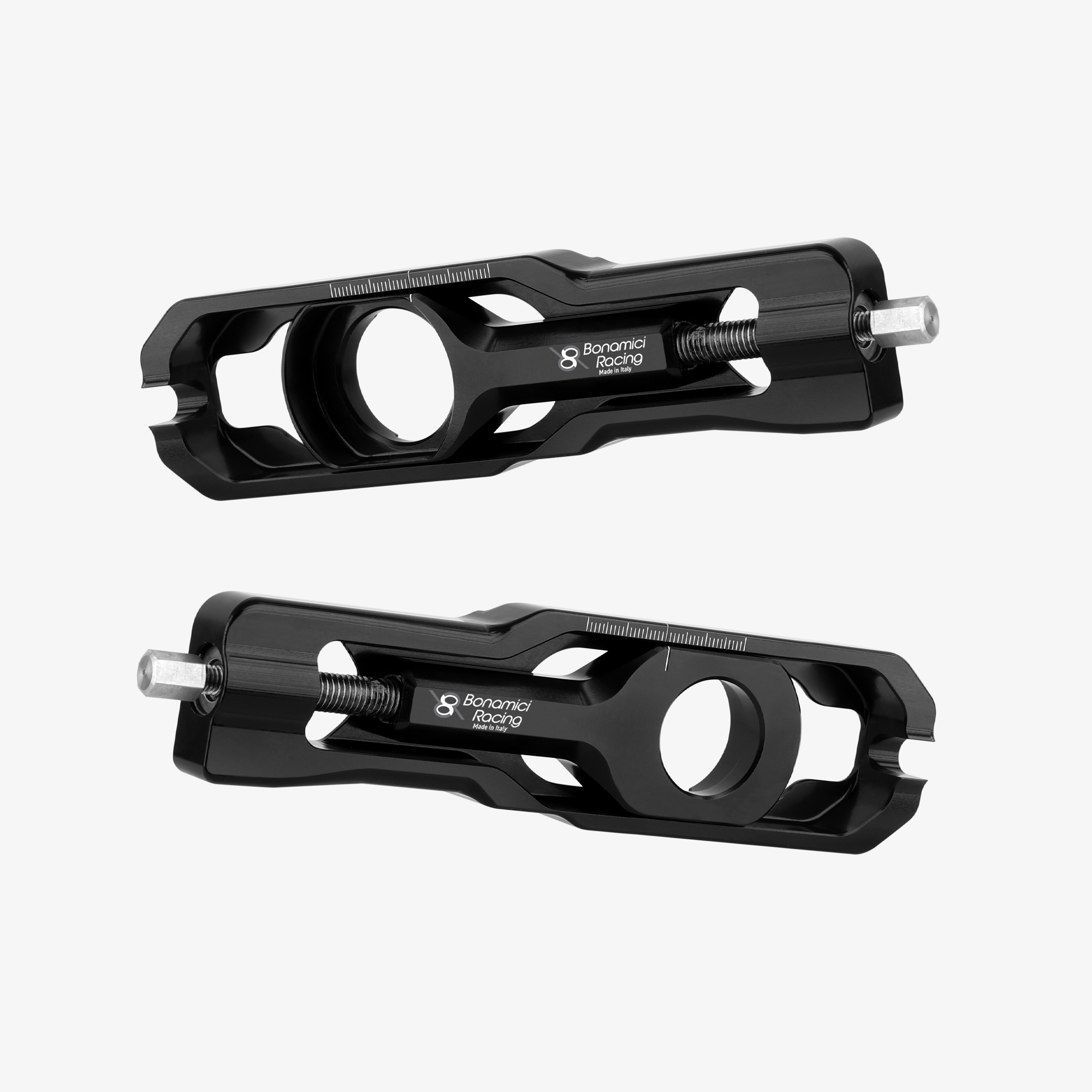 Aluminum Kedjejusterare Yamaha R9 2025 - BLACK