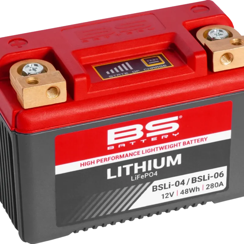 BSLi-04/BSLi-06 Lithium LiFePO4-batteri för MC