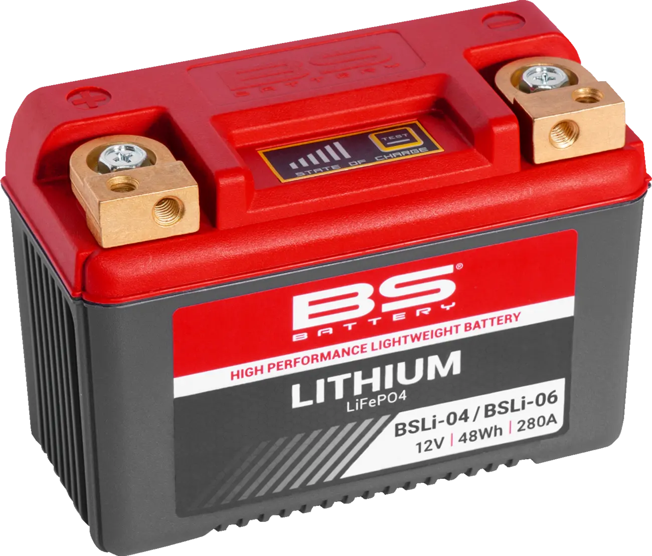 BSLi-04/BSLi-06 Lithium LiFePO4-batteri för MC