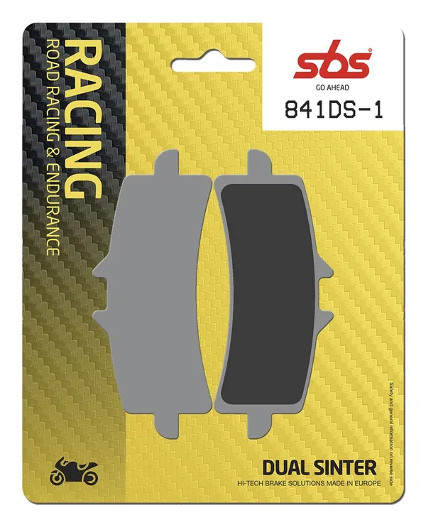 SBS DS-1 Dual Sinter Racing bromsbelägg