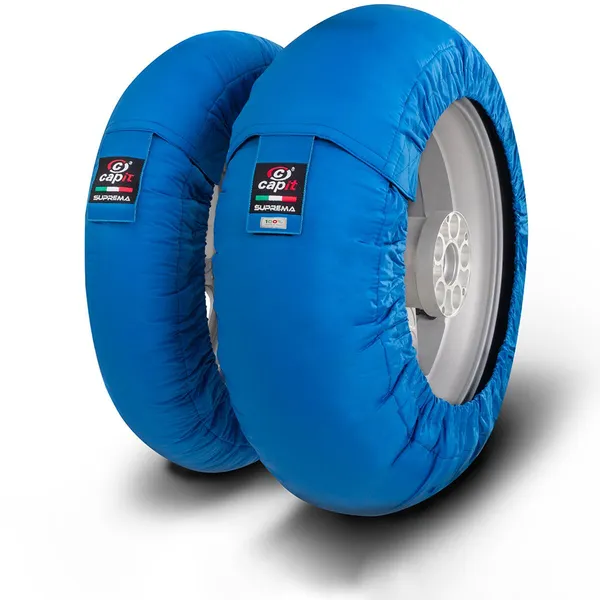 Capit Suprema Spina däckvärmare MC – Superbike M/XXL – Blå