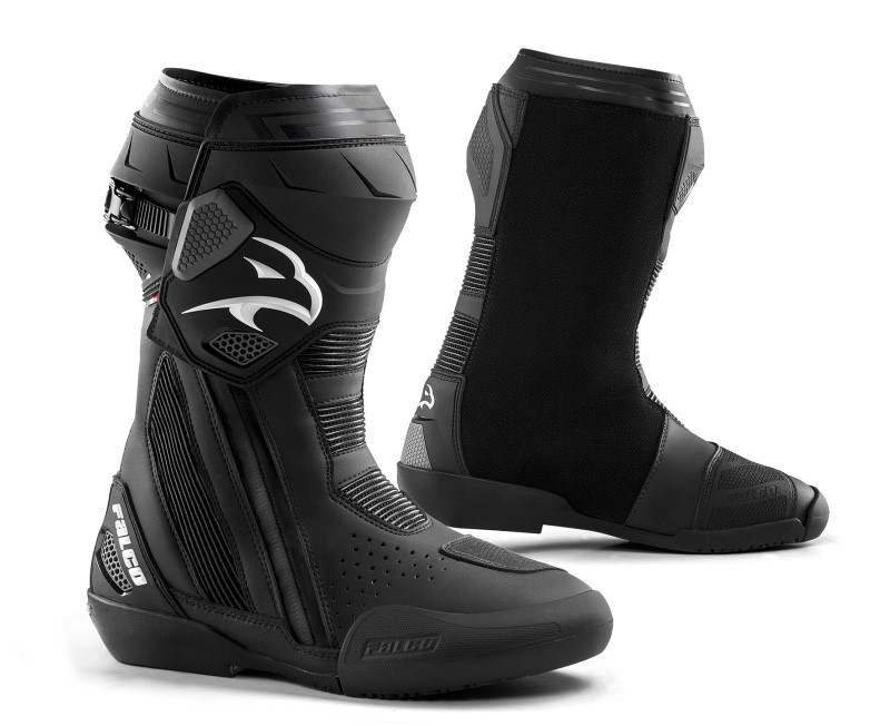 Falco Elite GP – MC racingstövel Black