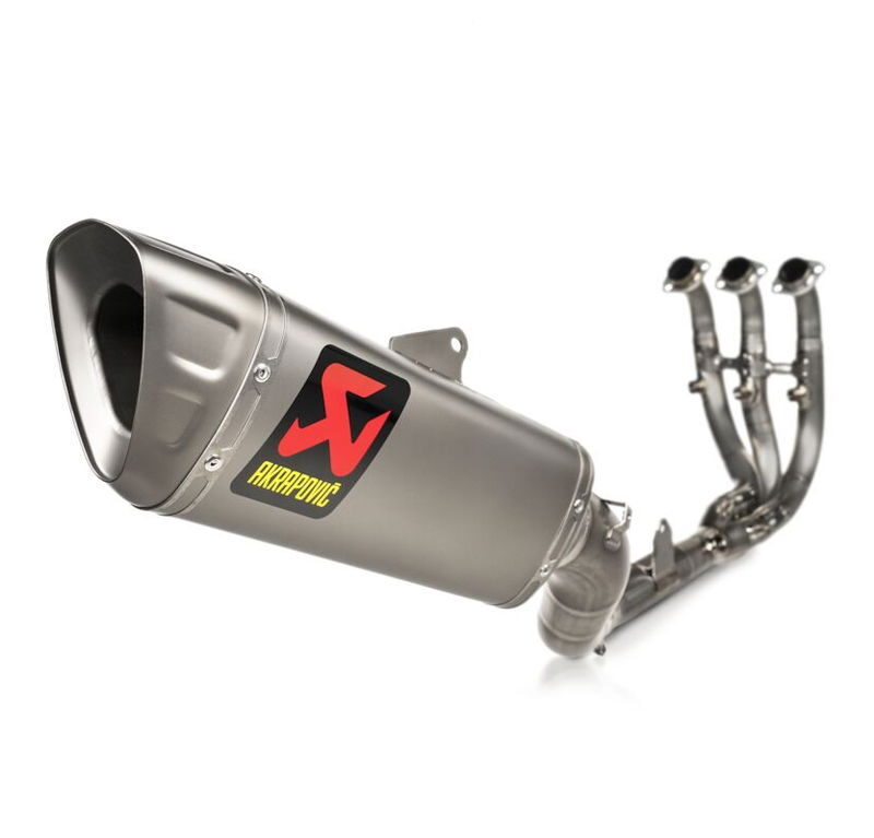 Akrapovič Racing Line Titan avgassystem (open) – Yamaha R9