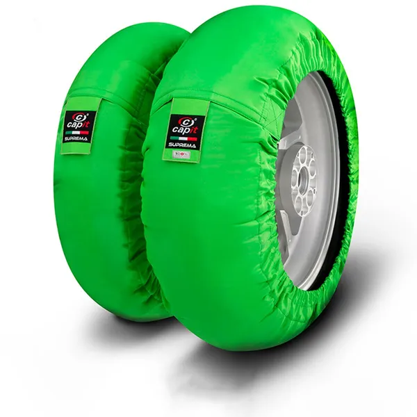 Capit Suprema Spina däckvärmare MC – Superbike M/XL – Grön