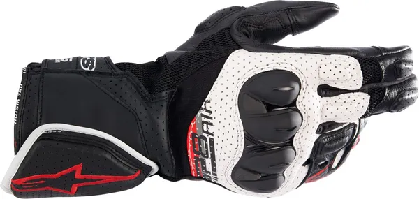Alpinestars SP-8 V3 Air MC-handskar - Svart/Vit/Röd