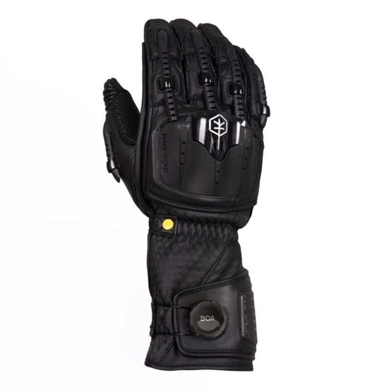 Knox Handroid MK5 Svart – MC skinnhandskar