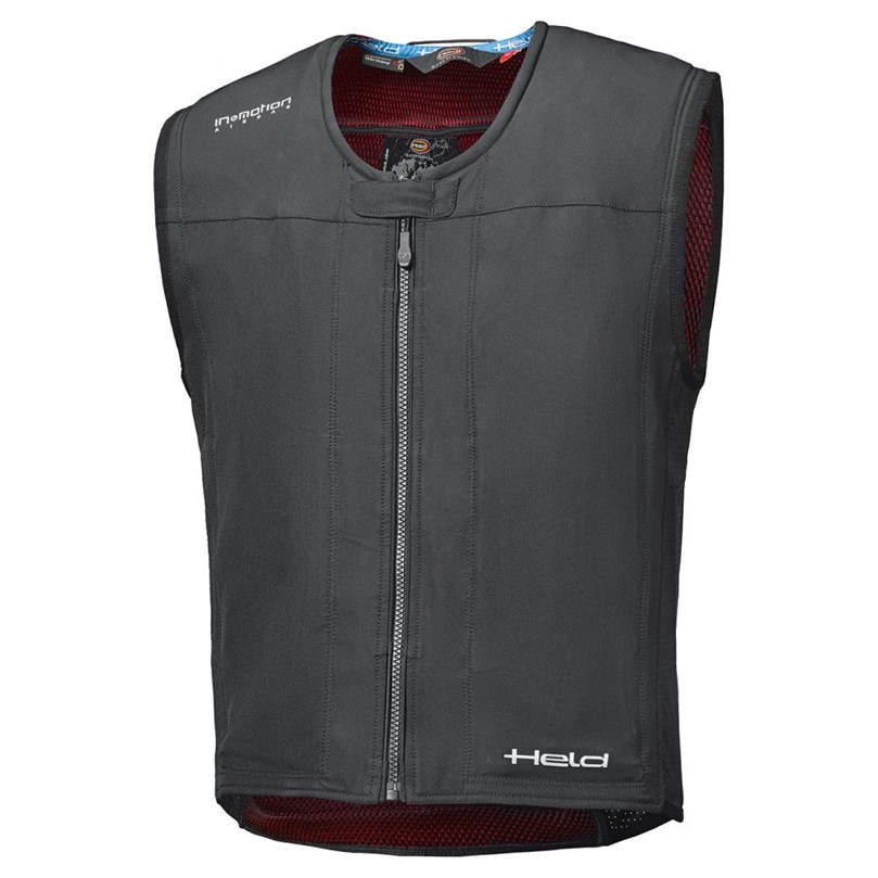 Held eVest Zipper Airbag & Box Svart – MC airbagväst